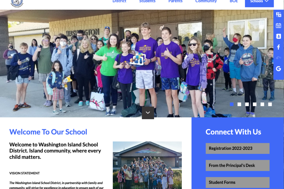 New site for Washington Island Door County Pulse