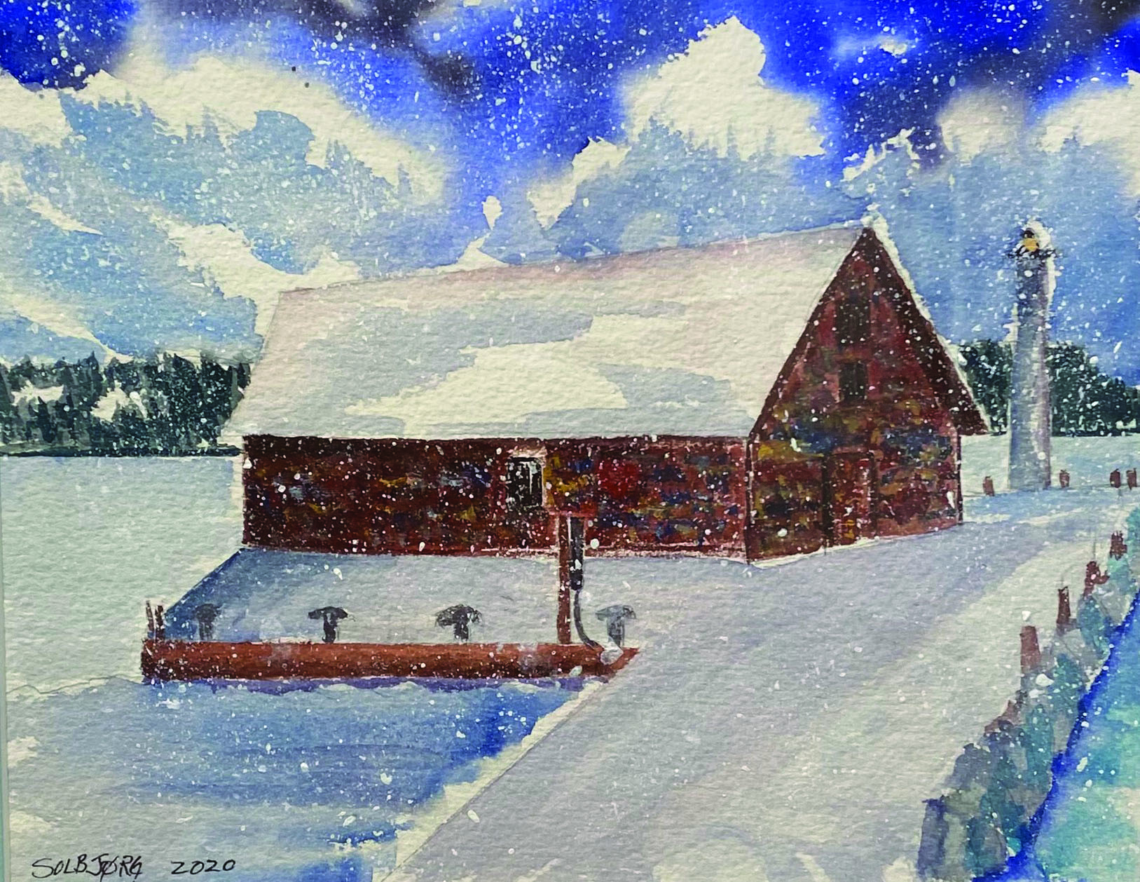 Watercolors At Scandia Village Gallery Door County Pulse