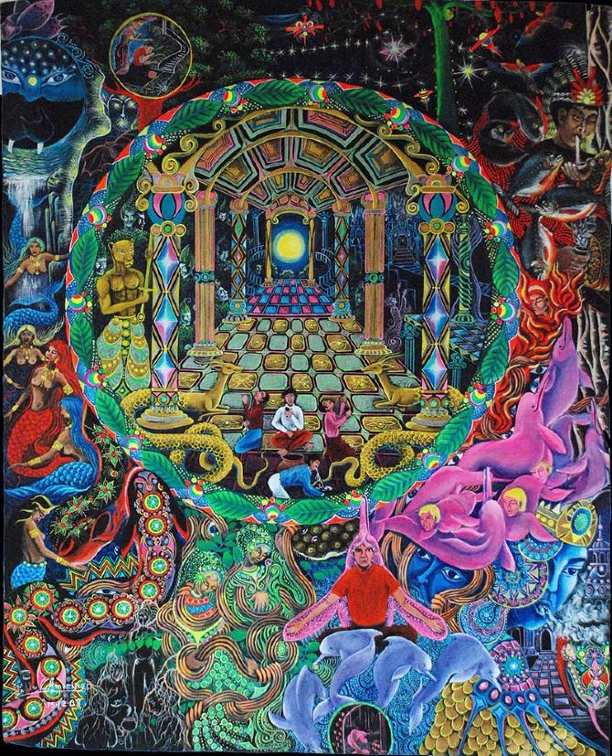 Pablo Amaringo Shaman and painter — DOP