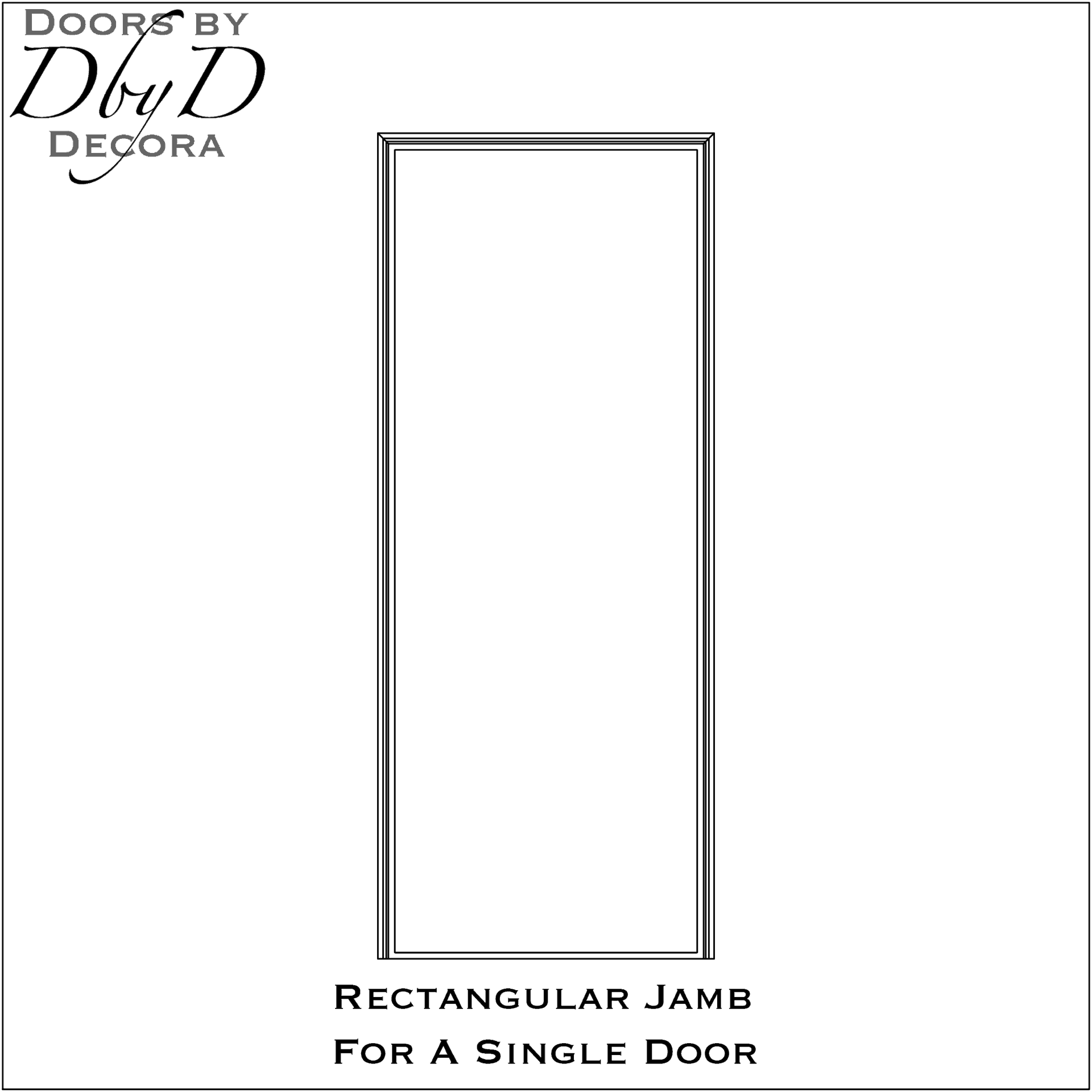 Jambs and transoms designed and custom built for you Doors by Decora