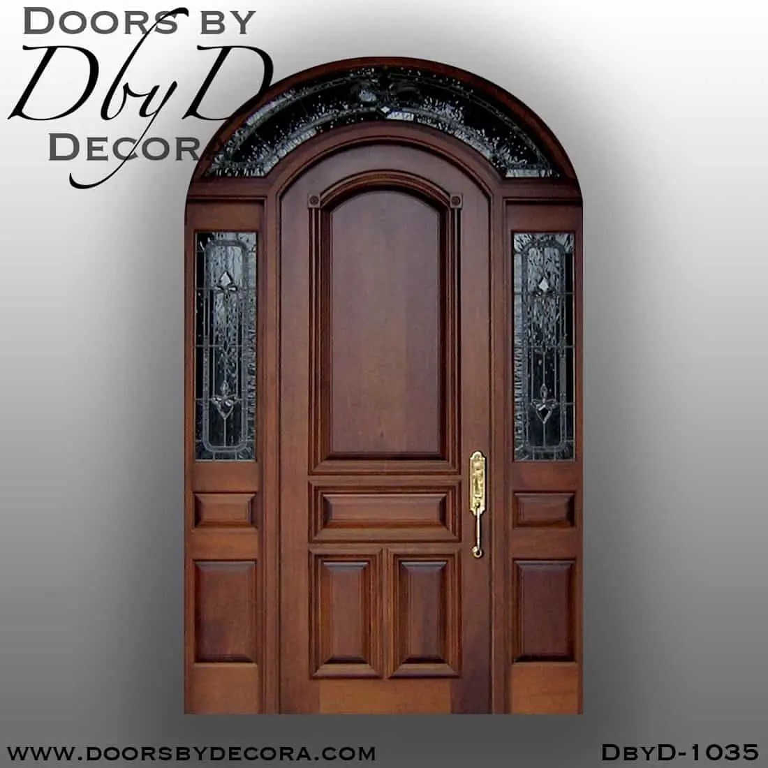 Custom Solid Door Exterior Wood Entry Front Door Doors by Decora