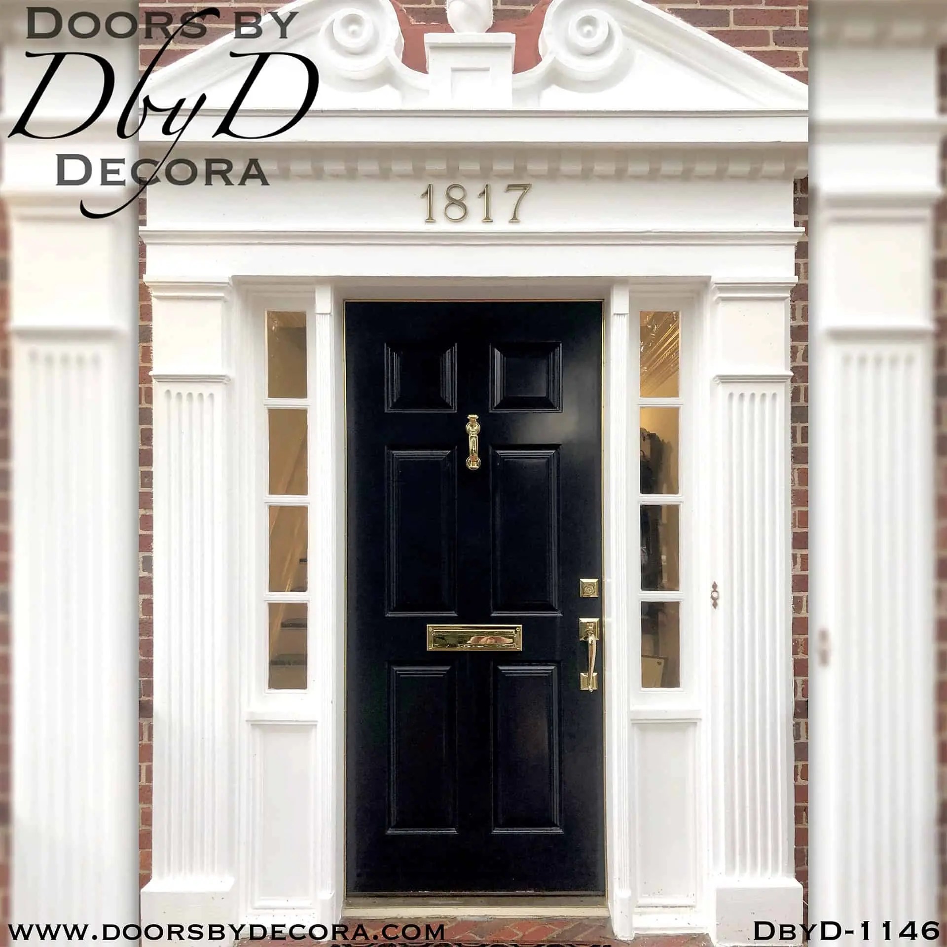 Custom Solid Door Traditional 6Panel Door Wood Entry Doors by Decora