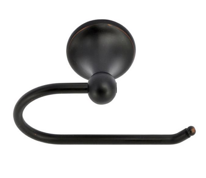Waterfront Euro Paper Holder (Dark Bronze) Discount Door & Trim