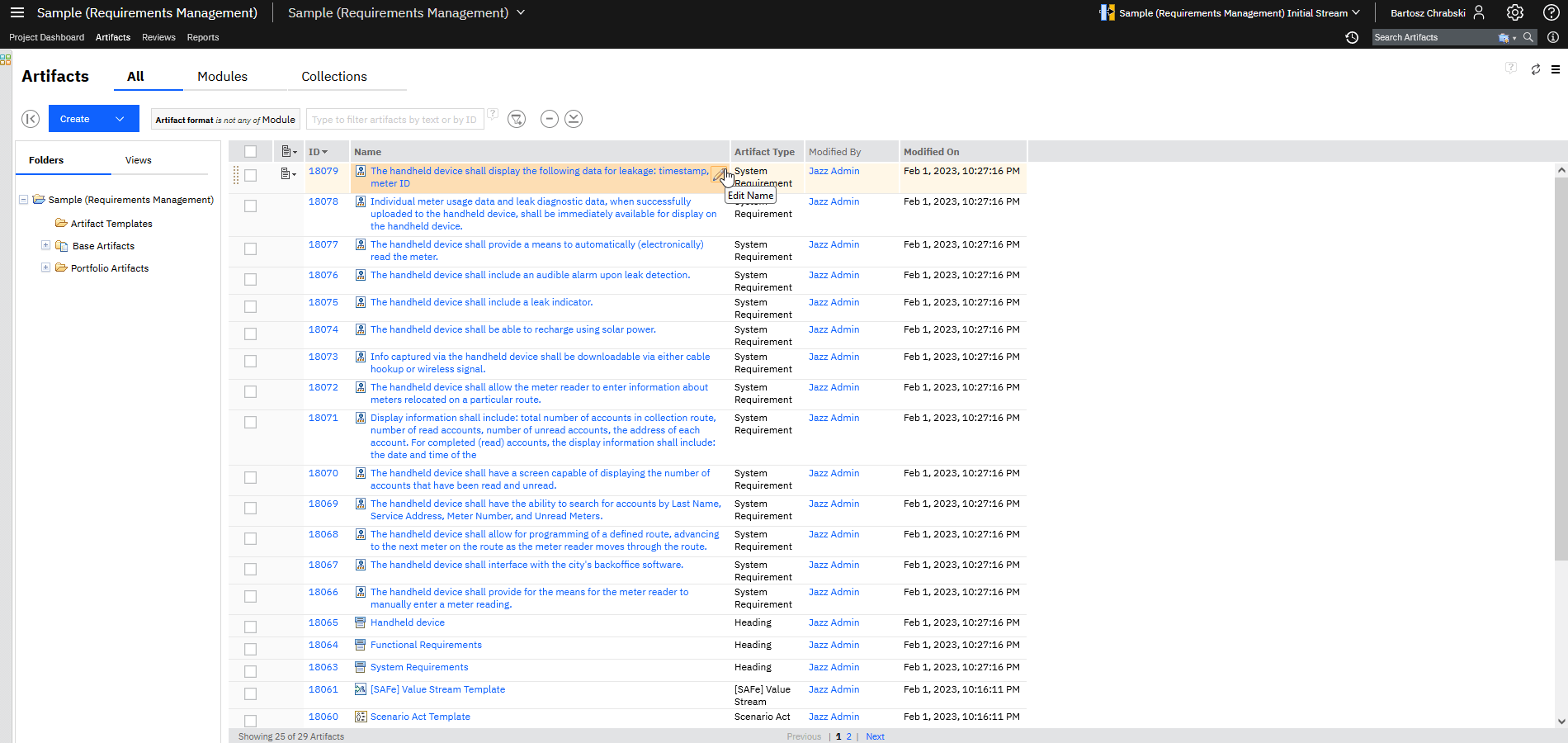 IBM Engineering DOORS Next (IBM DNG)