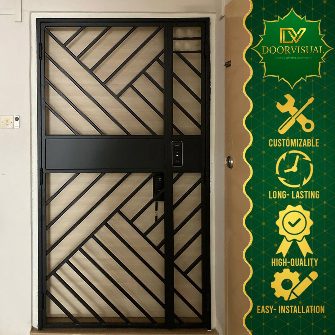 Mild steel Gate In Singapore Metal gate In singapore