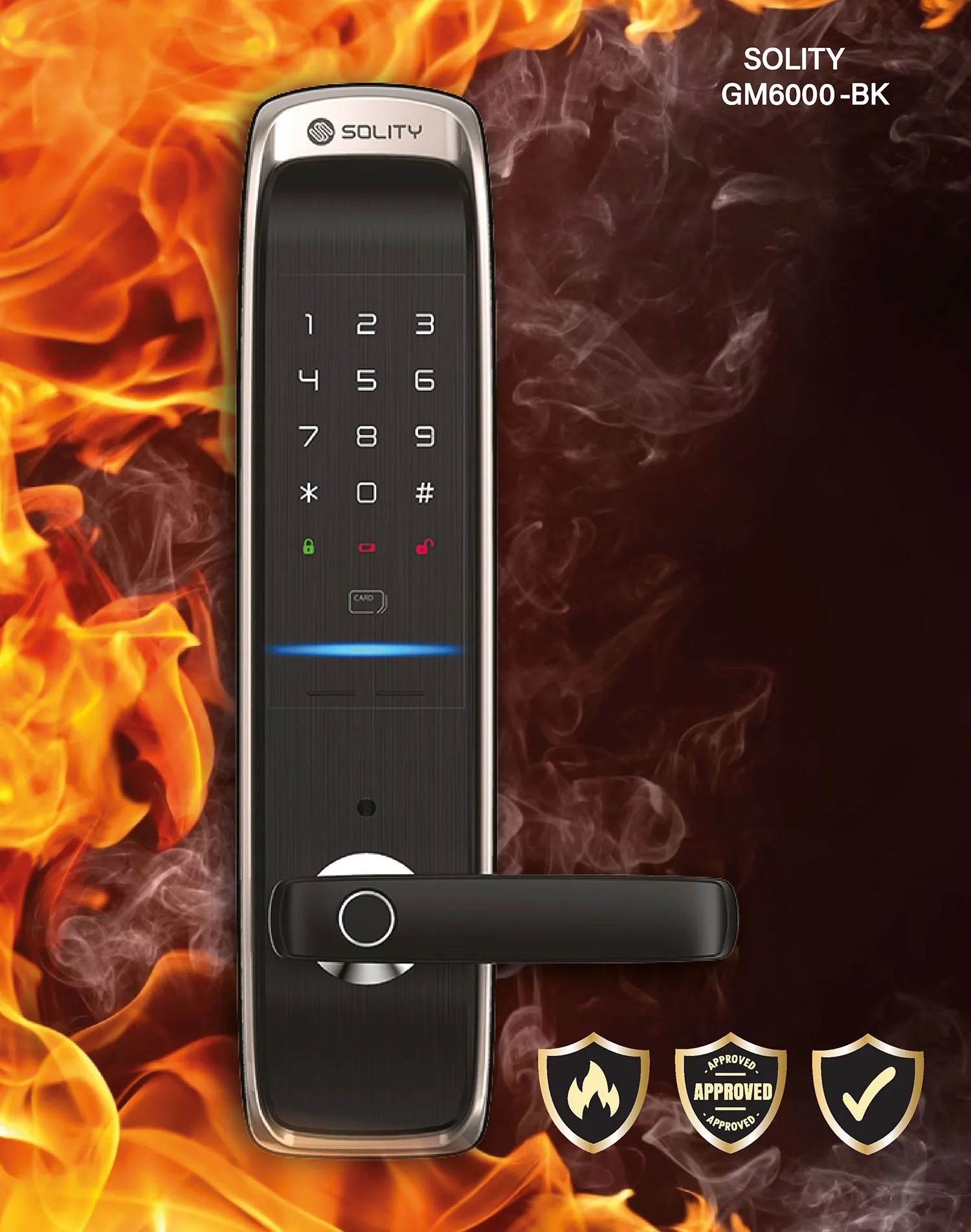 Fire Rated Digital Locks Keep Your Home and Business Safe