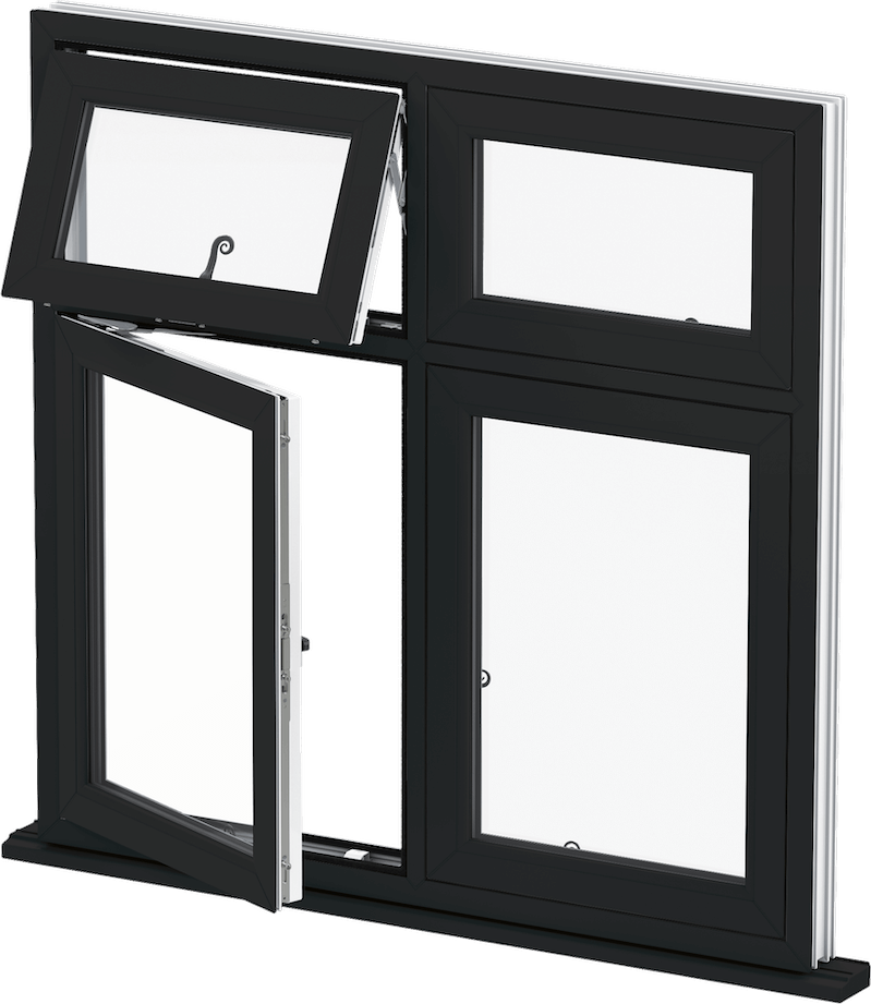 UPVC Casement windows flush & sash replacement London