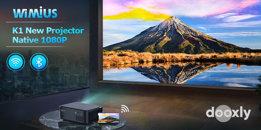 WiMiUS K1 Review 5G WiFi Bluetooth 4K Projector