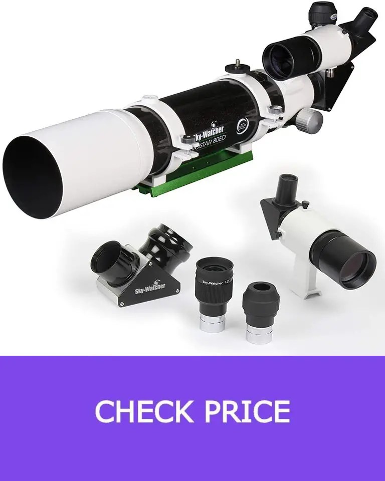 5 Best 80mm Refractor Telescopes for Astrophotography [RANKED]