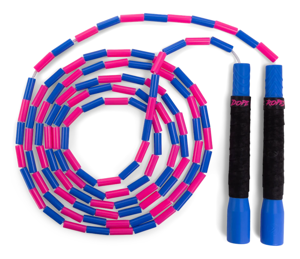 Long Handle Beaded Freestyle Jump Rope Dope Ropes USA