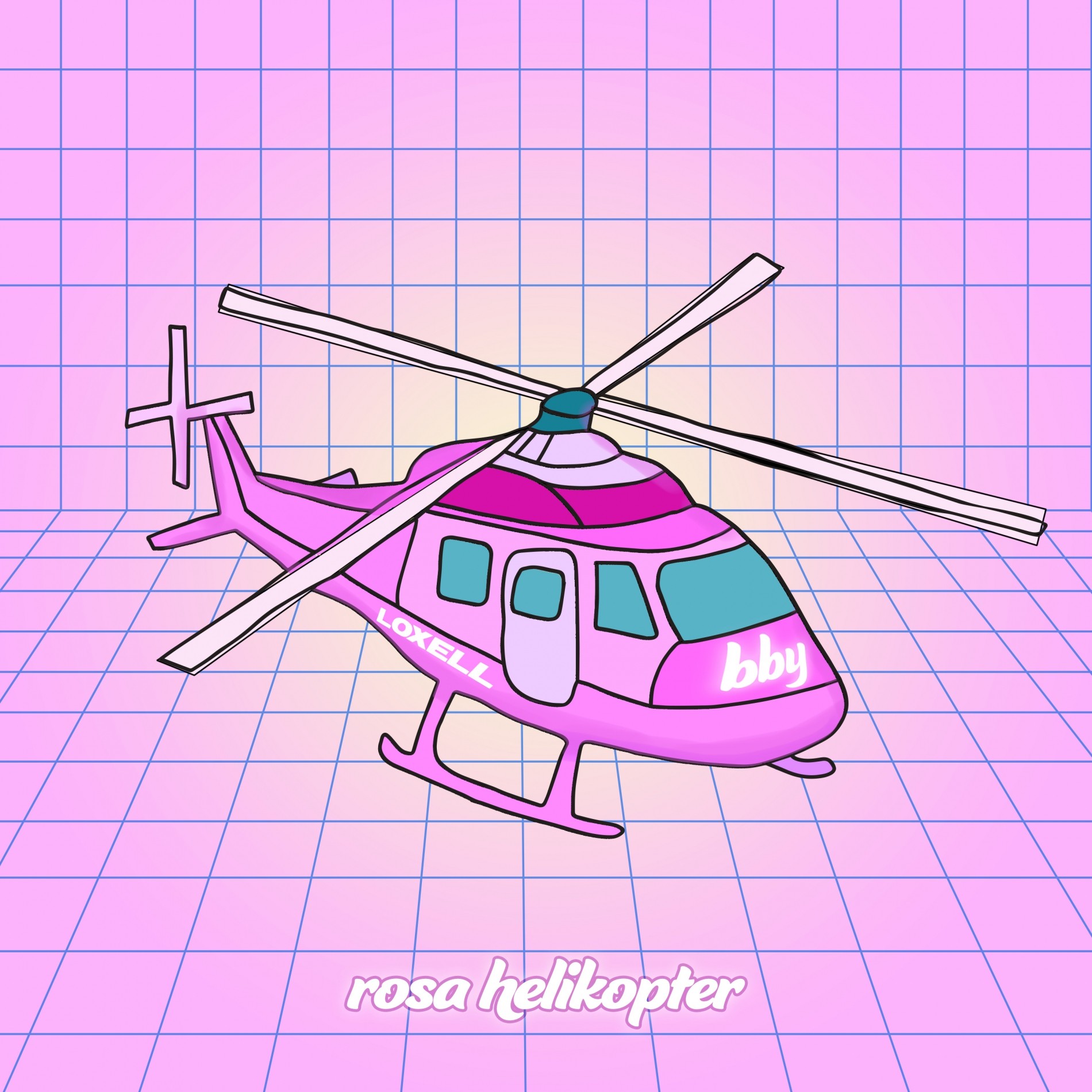 bby & Loxell är nostalgiska på "Rosa Helikopter" Dopest