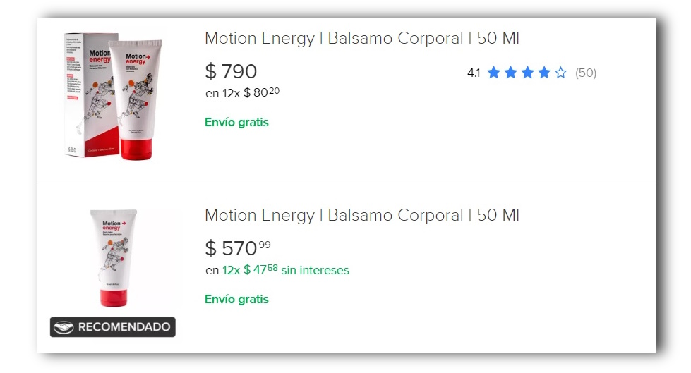 Motion Energy 2023 ¿Para qué sirve? PRECIO Walmart