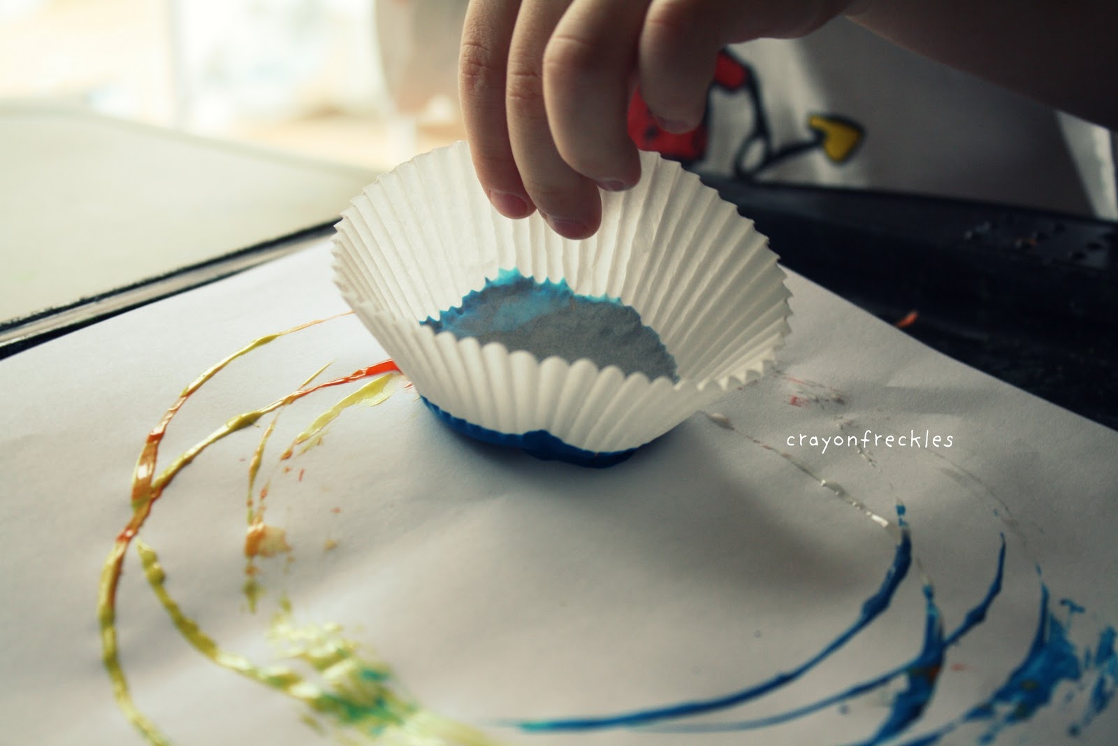 painting with kitchen utensils Do Play Learn