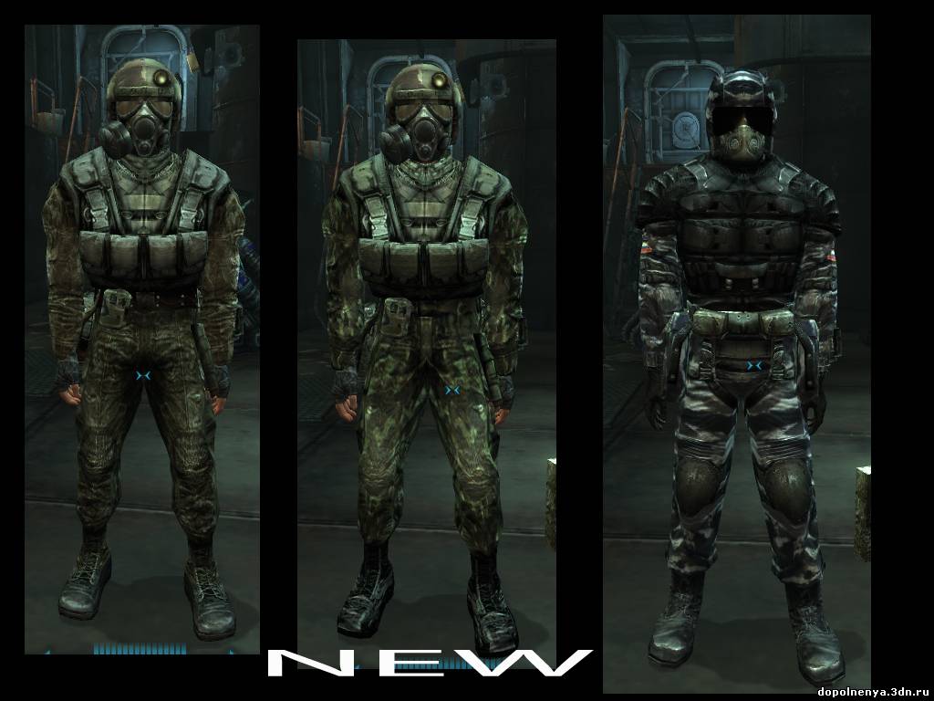 Fallout 3 S.T.A.L.K.E.R. ARMOR AND ARSENAL MOD Моды Fallout 3