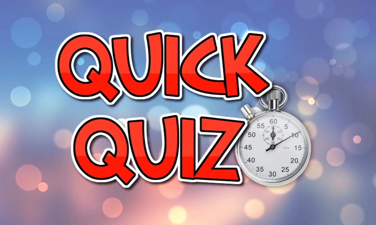 Quick Quiz Doquizzes(03)