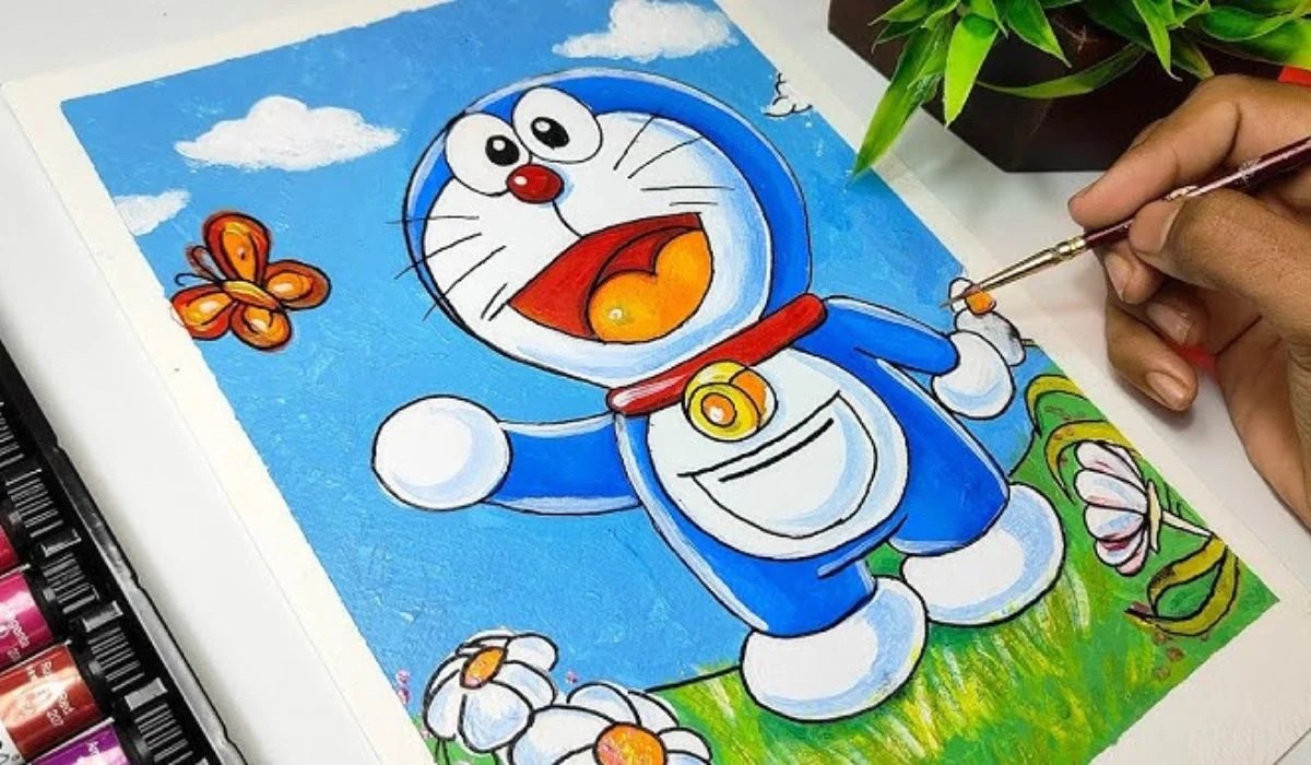 Doraemon Drawing Simple Art That Brings Endless Joy