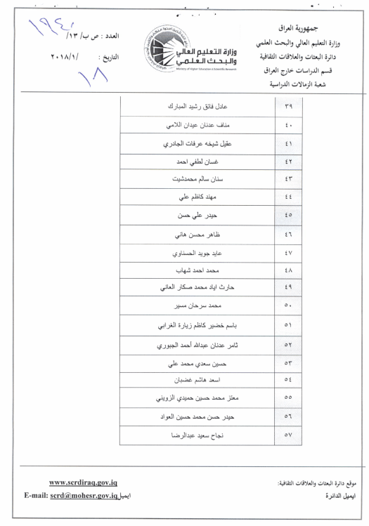 موعد مقابلة المتقدمين للزمالة الهنكارية منتديات درر العراق