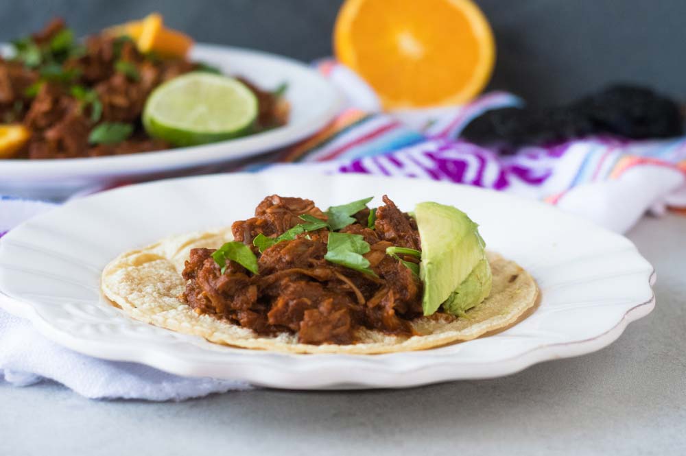 Slow Cooker Jackfruit Chilorio « Dora's Table Vegan Mexican Recipes