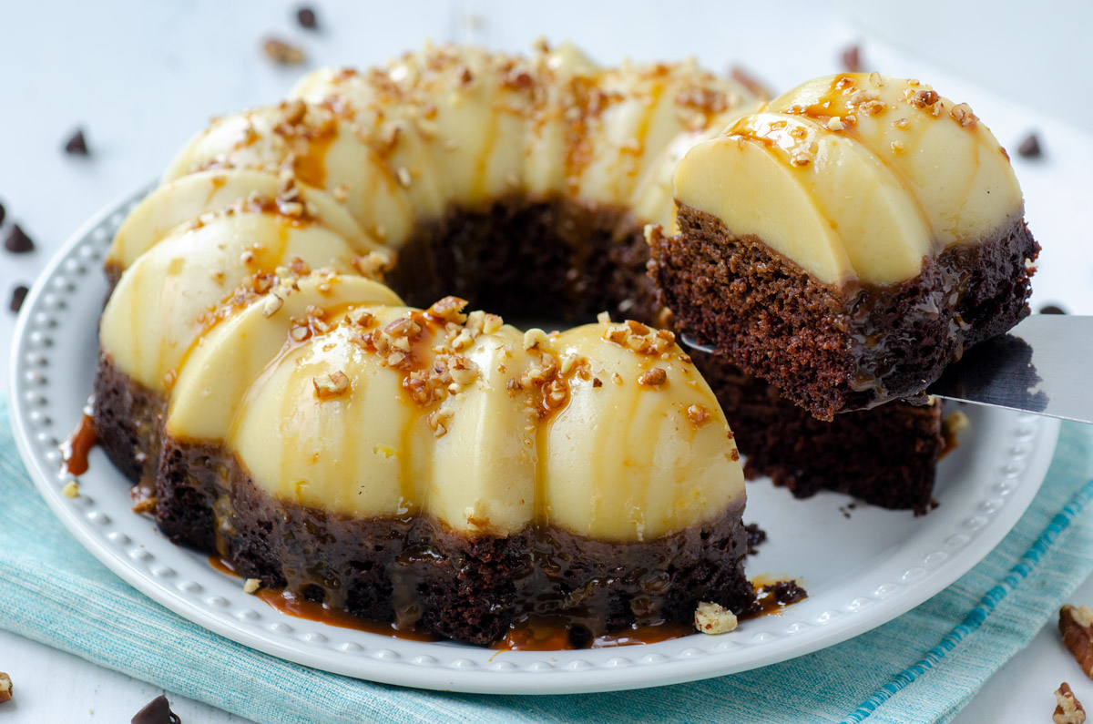 Chocolate Flan Cake Recipe The Food Cops
