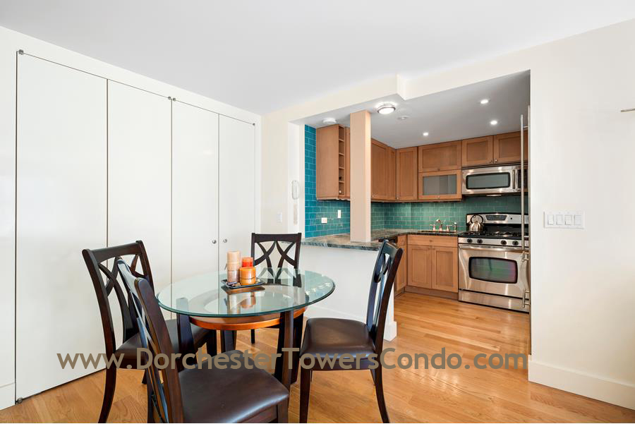 Dorchester Towers Condo unit 1001 Alcove Studio For Rent Dorchester