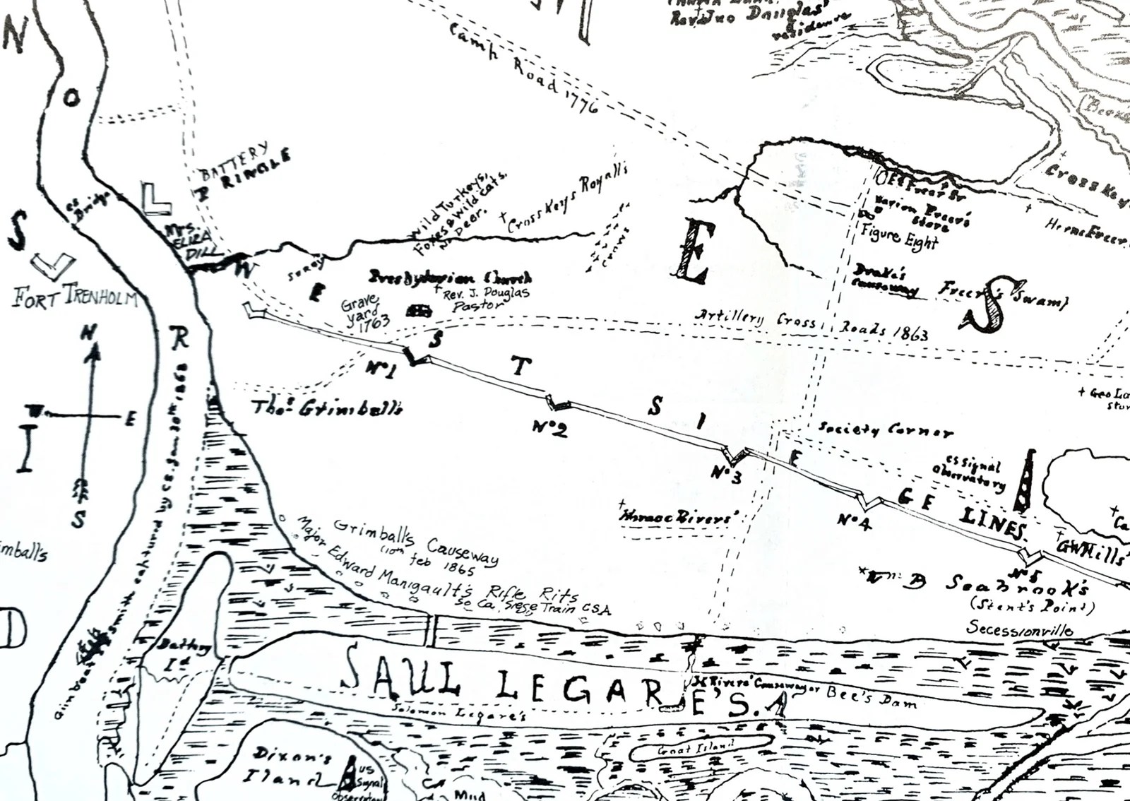 Grimball Plantation on James Island Doreen Larimer