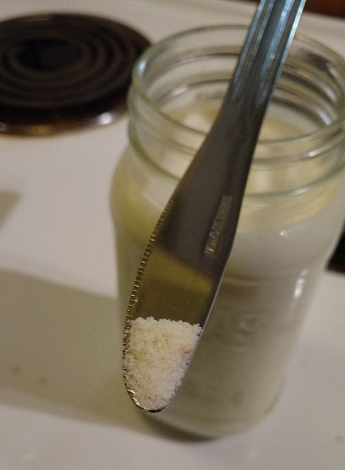 Homemade yogurt do re mi fa so