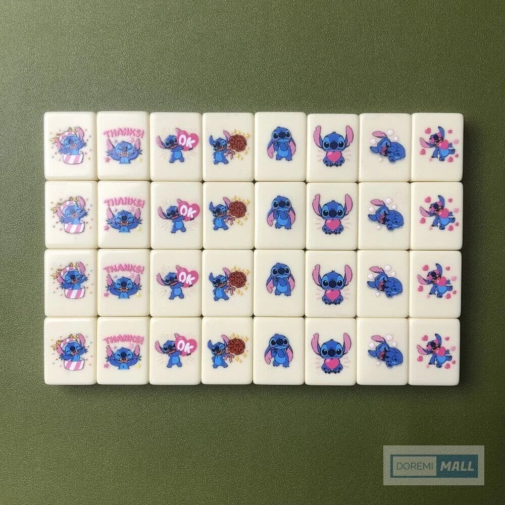 Seaside Escape Tile Game Stitch 65 Mahjong Blocks Regular 34 Mm Tiktok