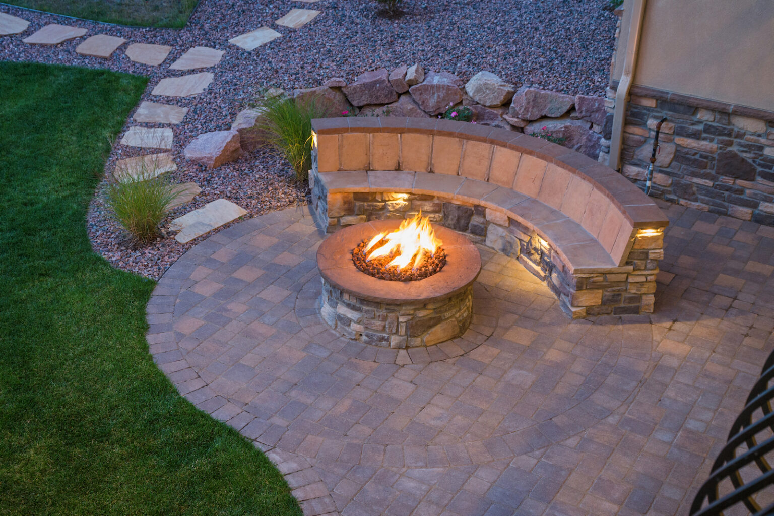 What's Cooking in Outdoor Living? Fire Pits, Pools, & Kitchens Dorian