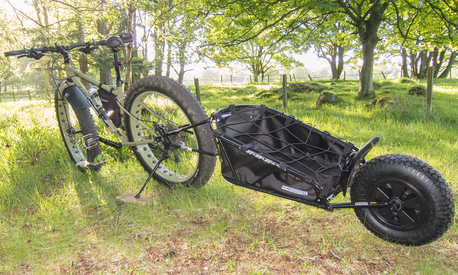 When Bob met Puglsey how to make your trailer fit a Pugsley fatbike
