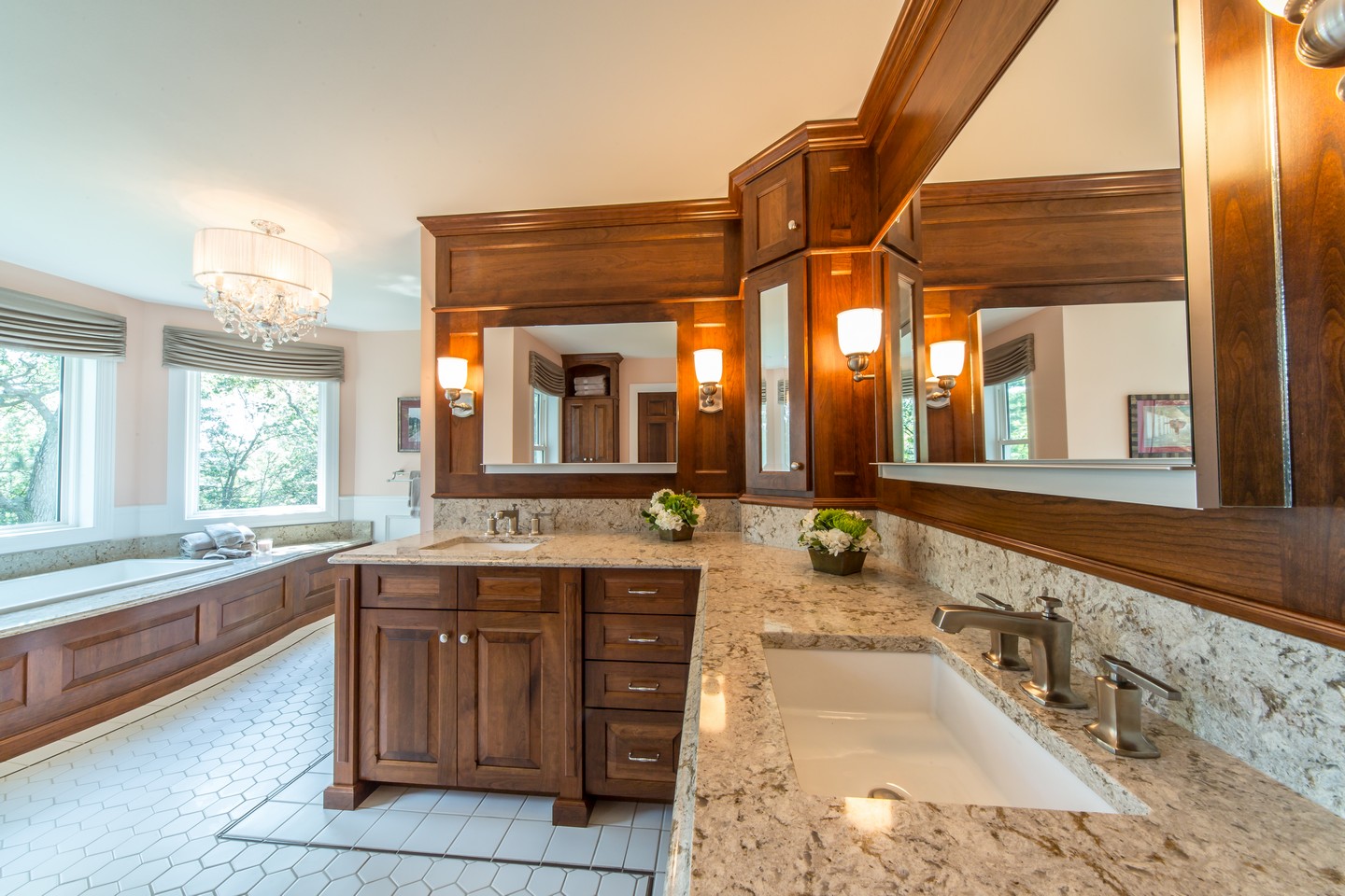 Elegant Master Bath Dorig Designs