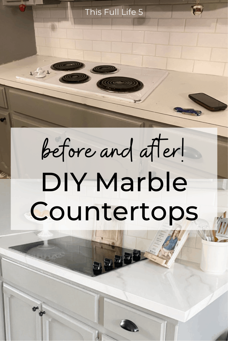 Easy DIY Marble Countertops Dori Turner Interiors