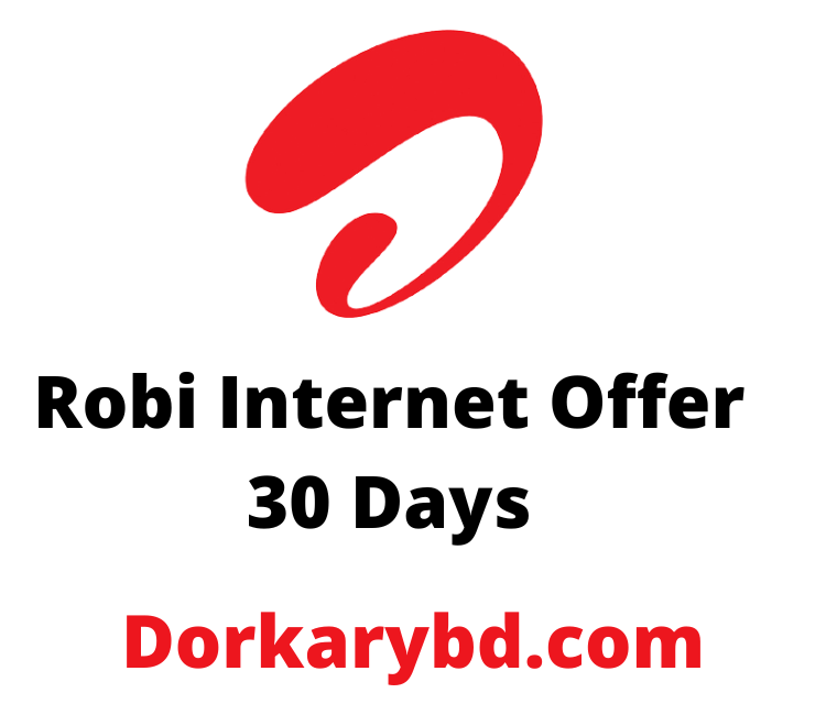 Robi Offer 30 Days, Robi Bundle Packages (Min & MB)