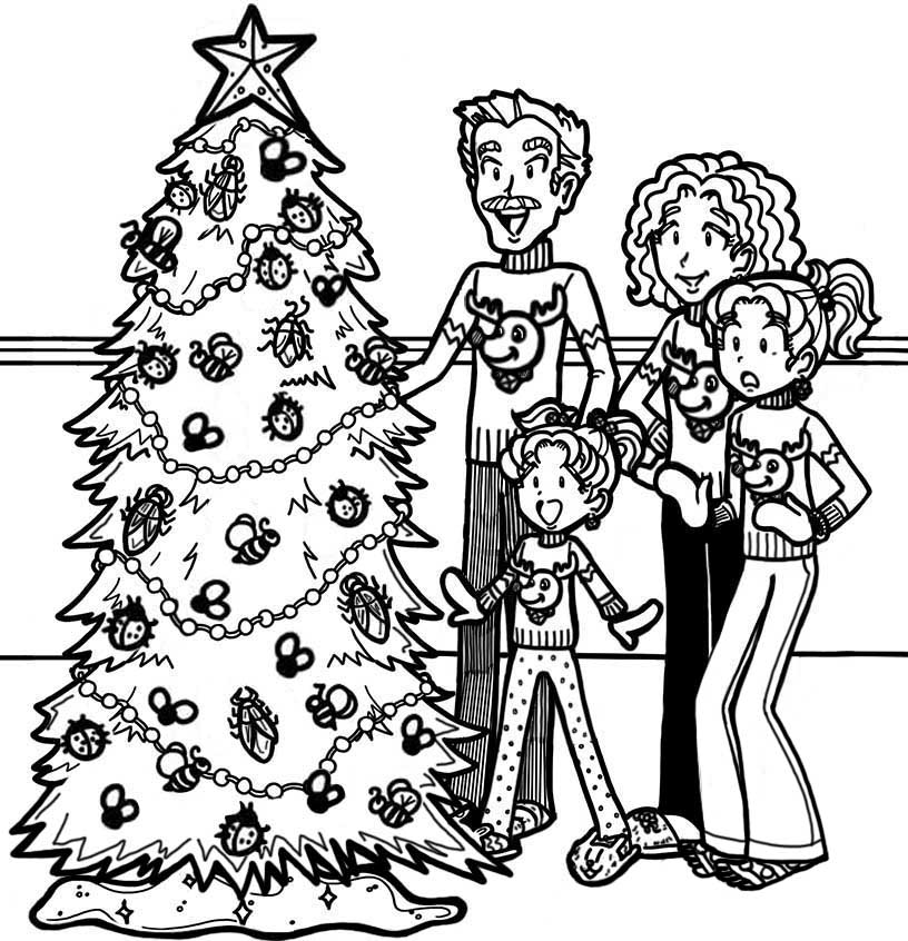 Dorky Christmas Pictures OUR SUPER WEIRD CHRISTMAS TREE Dork Diaries UK