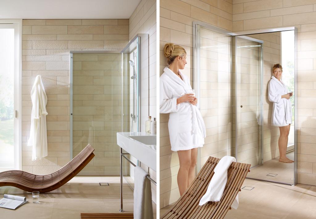 It Looks Like a Regular Shower, But This Design Has a SpaceSaving