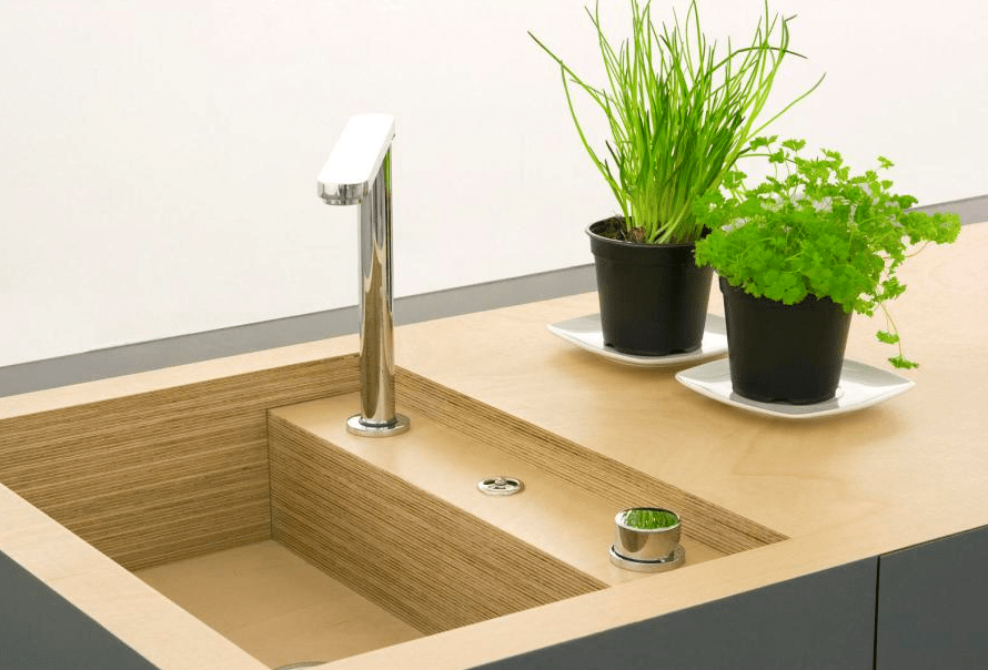 Expanding Kitchen Island Hides a Lot of Functions Designs & Ideas on