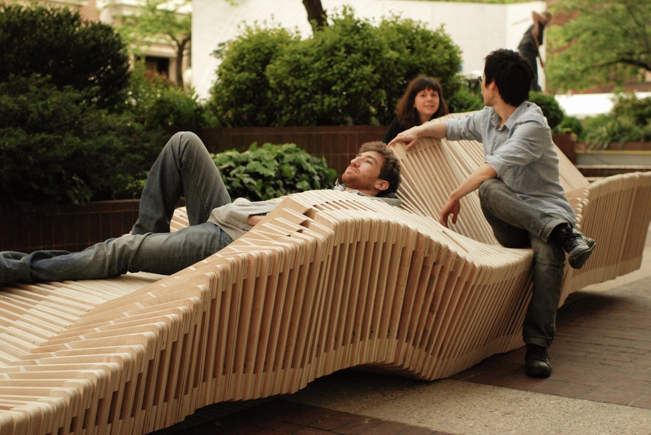 SlinkyInspired Bench Designs & Ideas on Dornob