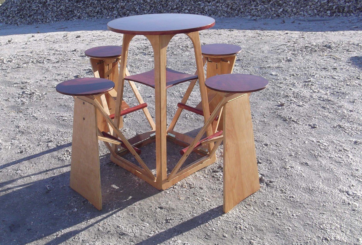 Tiny Bar Table for One Expands for Four Designs & Ideas on Dornob