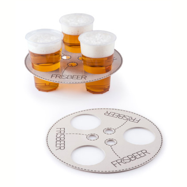 Frisbee and Beer Carrier in One Designs & Ideas on Dornob