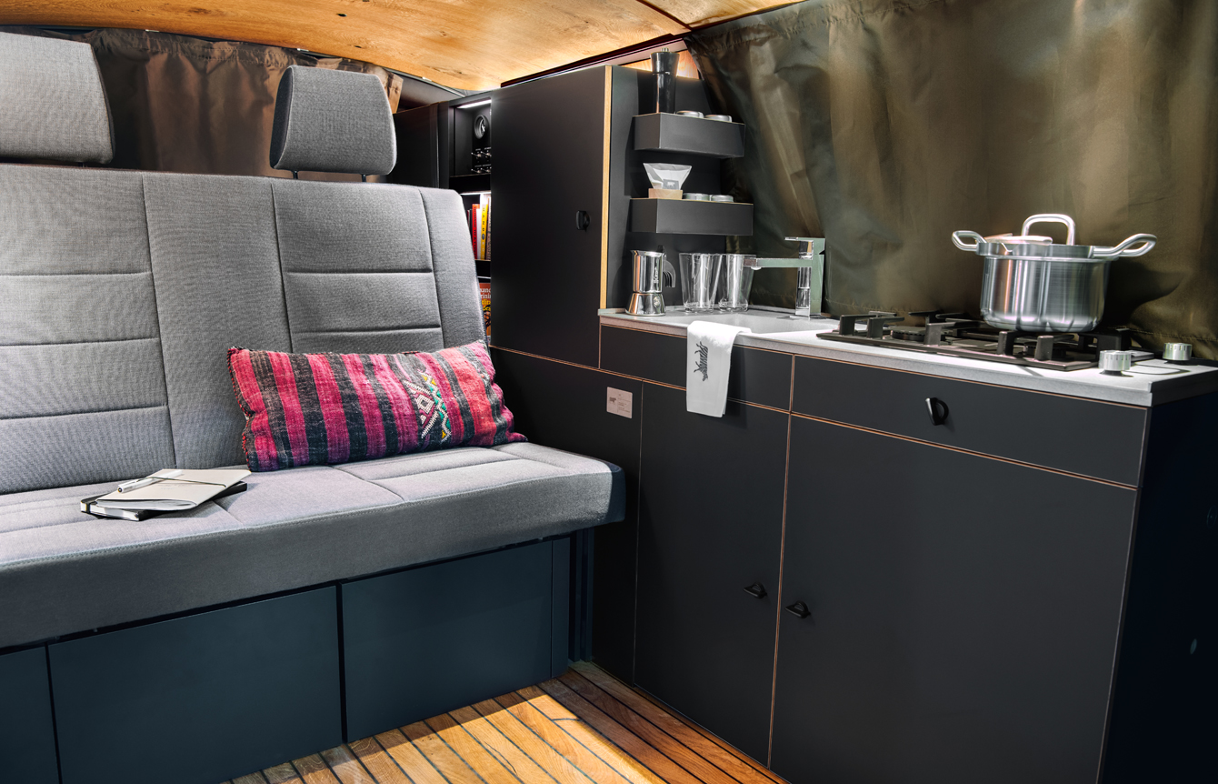 Luxury Living on the Go Elegantly Minimalist Camper Van