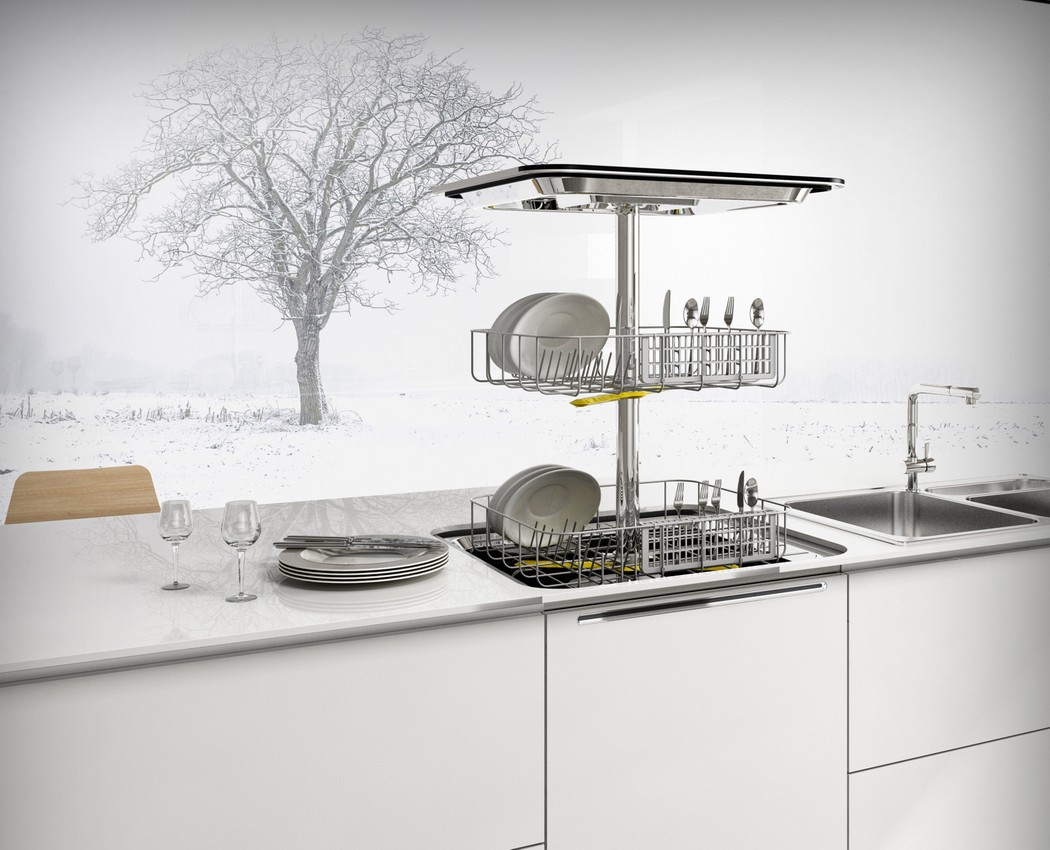 Vertical Dishwasher Design An Ergonomic Update for a Kitchen Classic