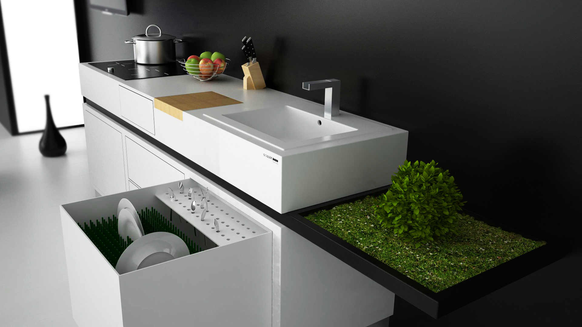 Solux松霖家 Flex Kitchen DORODESIGN® By Dario Olivero
