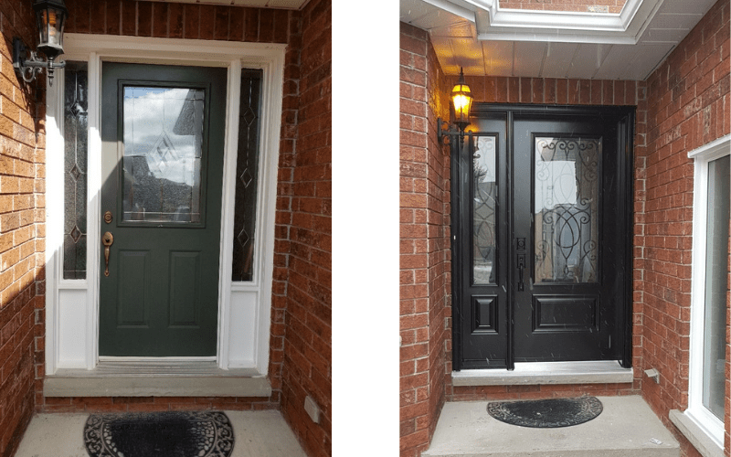 Before And After How Your Door Changes Your Entryway Dorplex