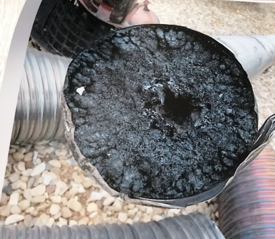 Misuse of wood burner leads to flue blockage Dorset Master Sweep