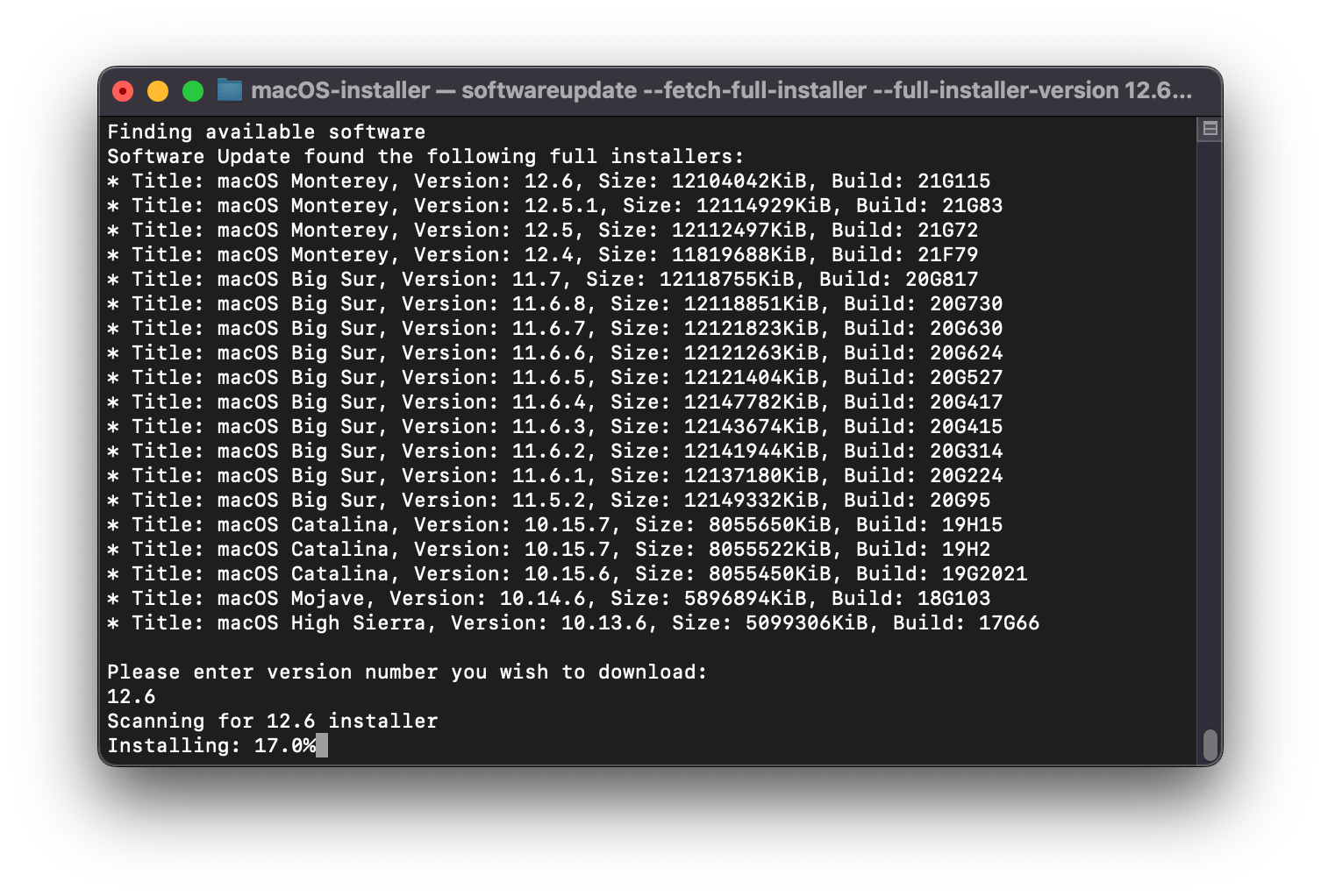 Making the installer in macOS OpenCore Install Guide
