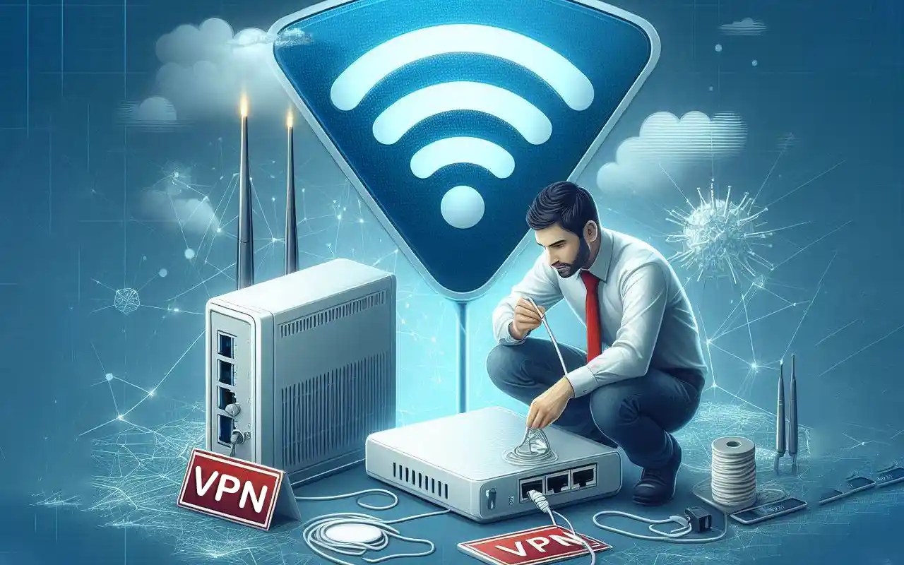 آموزش تنظیم vpn در مودم تنظیمات مودم TP Link D Link