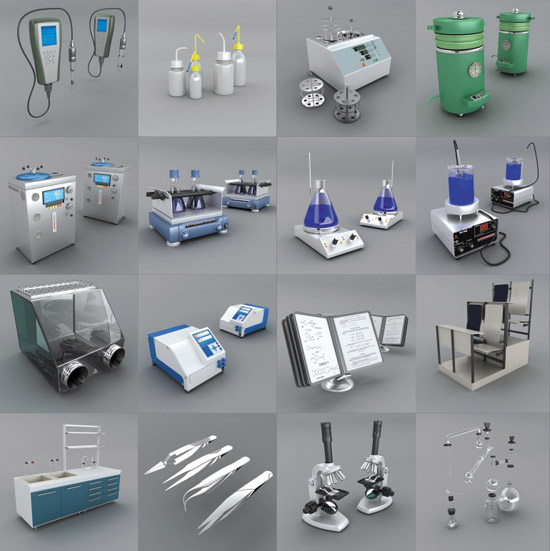 DOSCH DESIGN DOSCH 3D Laboratory Equipment