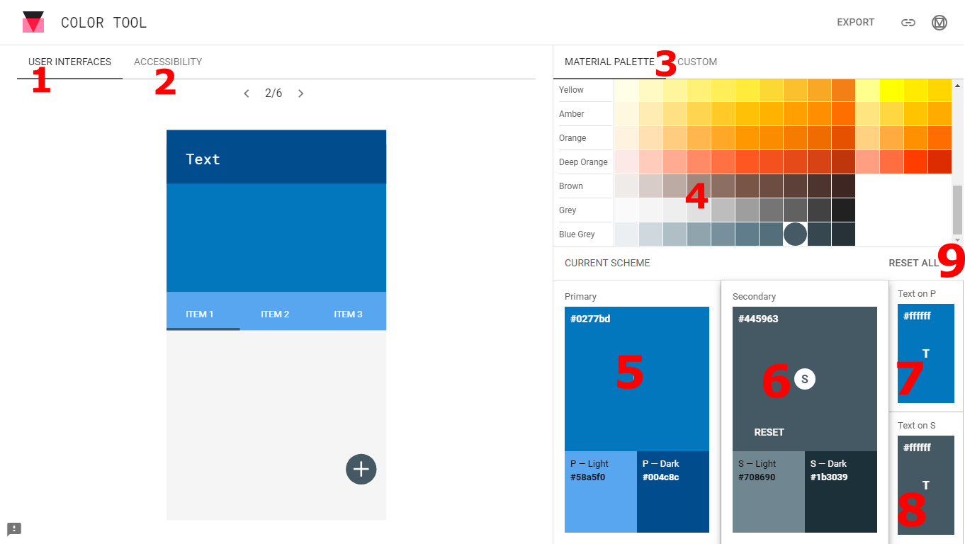 Menentukan Kombinasi Warna UI Aplikasi Mobile Dosen