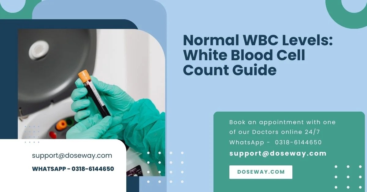 Normal WBC Levels White Blood Cell Count Guide Doseway