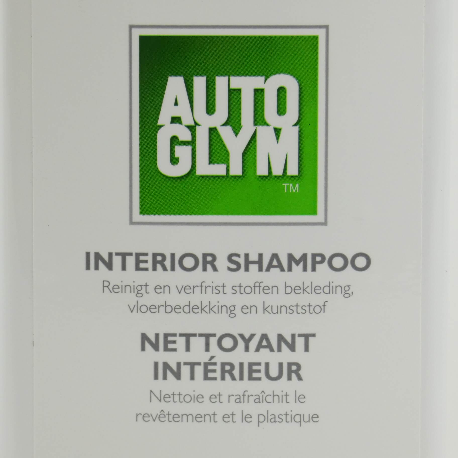 Autoglym car interior shampoo 500ML nu bij Dosgros leverbaar