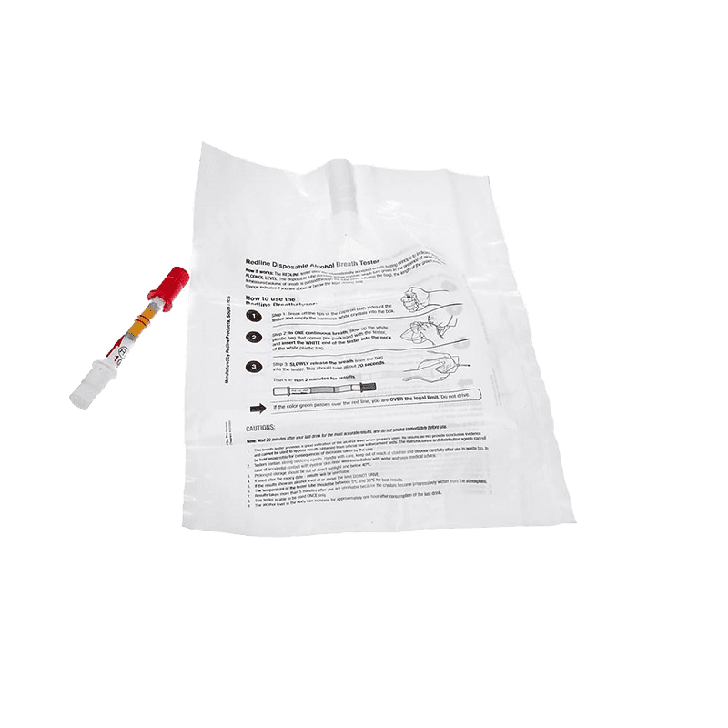 Redline Disposable Breathalyzer Alcohol Testers DOS Group